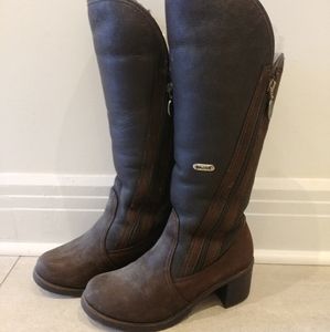 Pajar Sunrise winter boots - leather and shearling